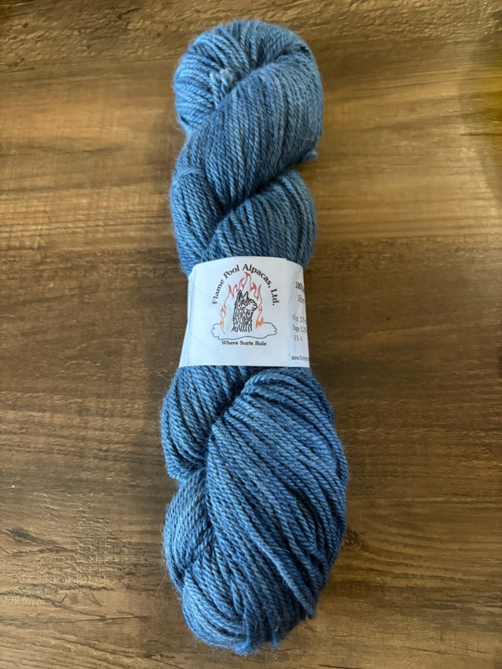 NWT Flame Pool Alpaca Yarn